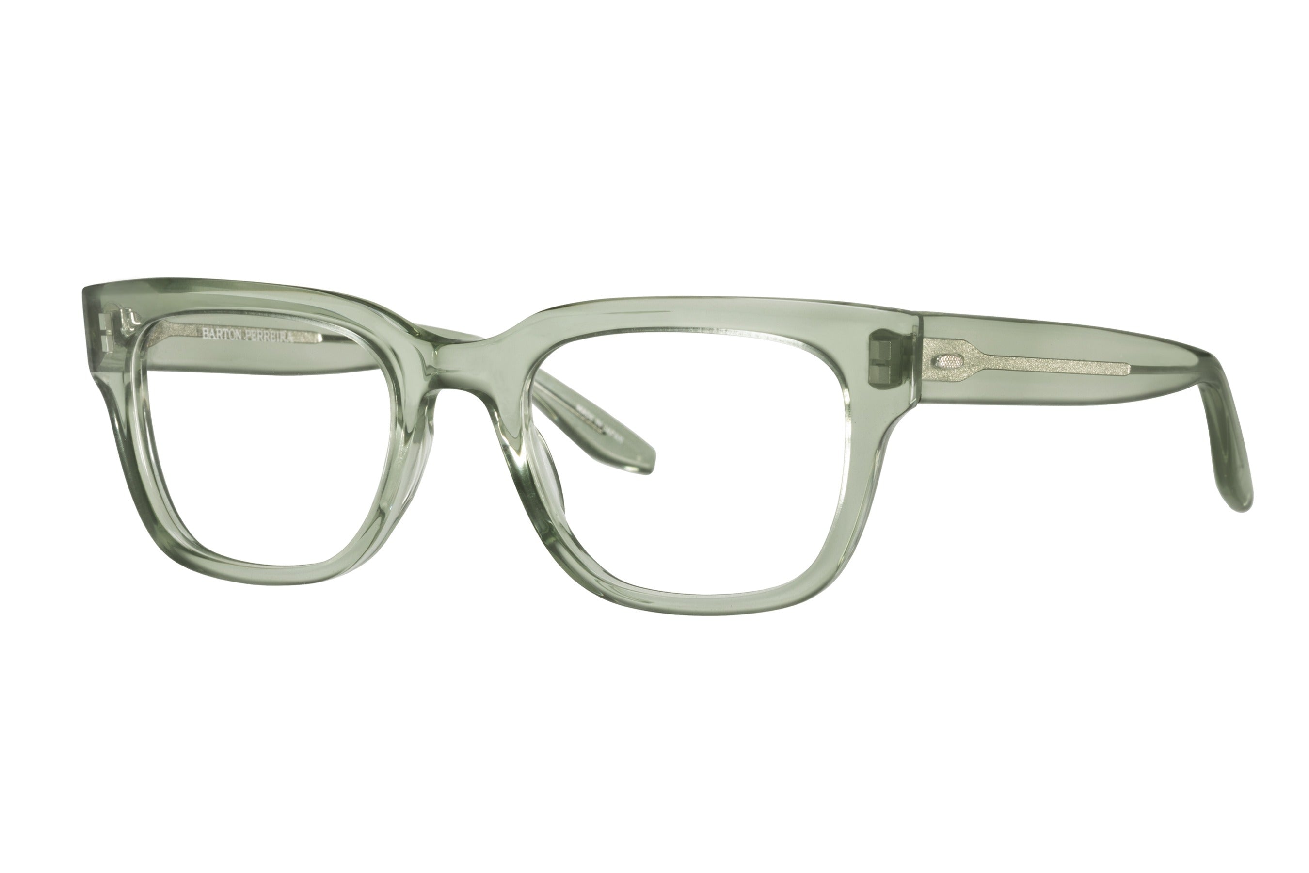 Barton Perreira Stax eyeglasses in Absinthe at Visionary Optics NYC