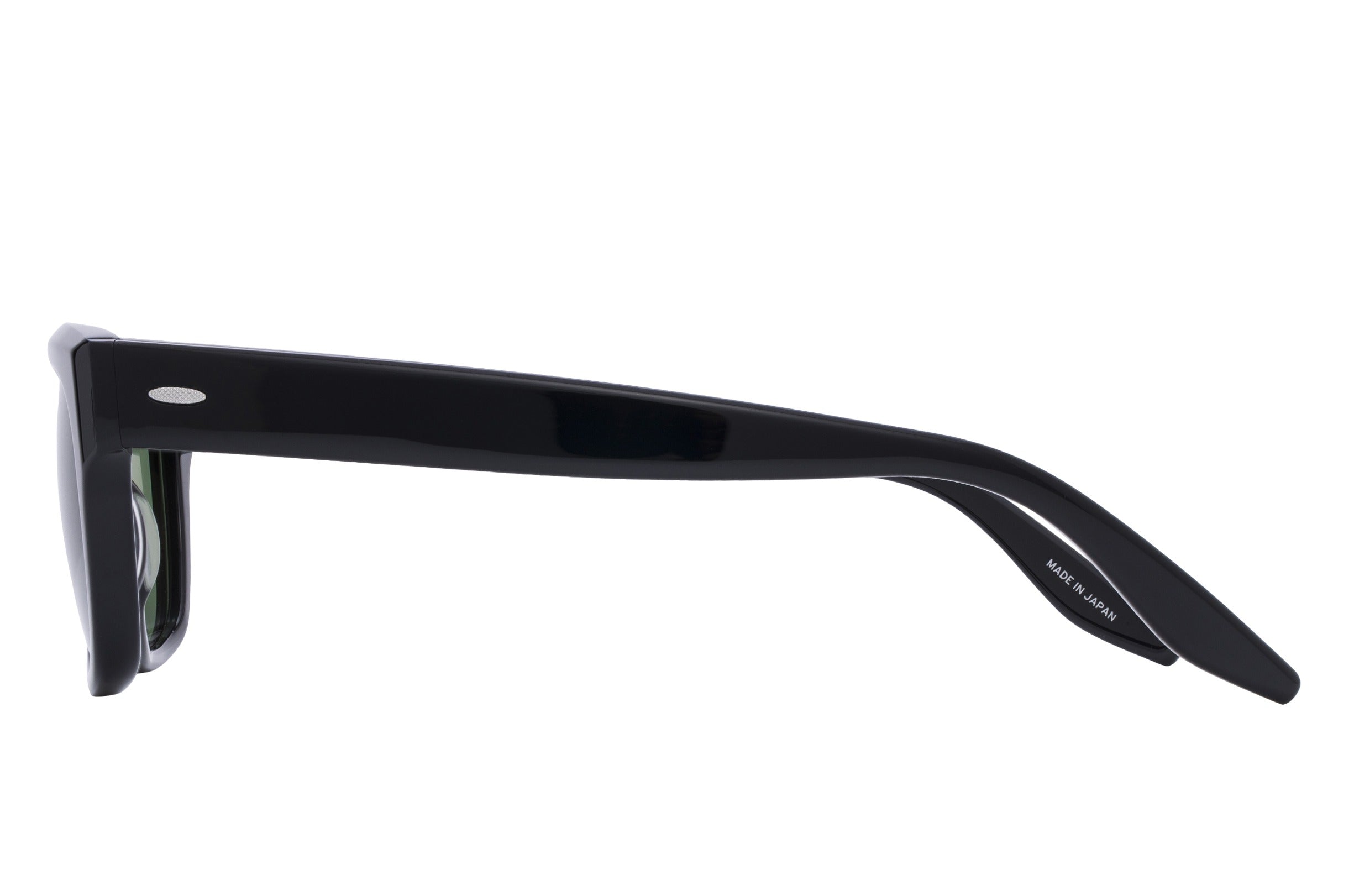 Barton Perreira Stax sunglasses in Black / Bottle Green at Visionary Optics NYC