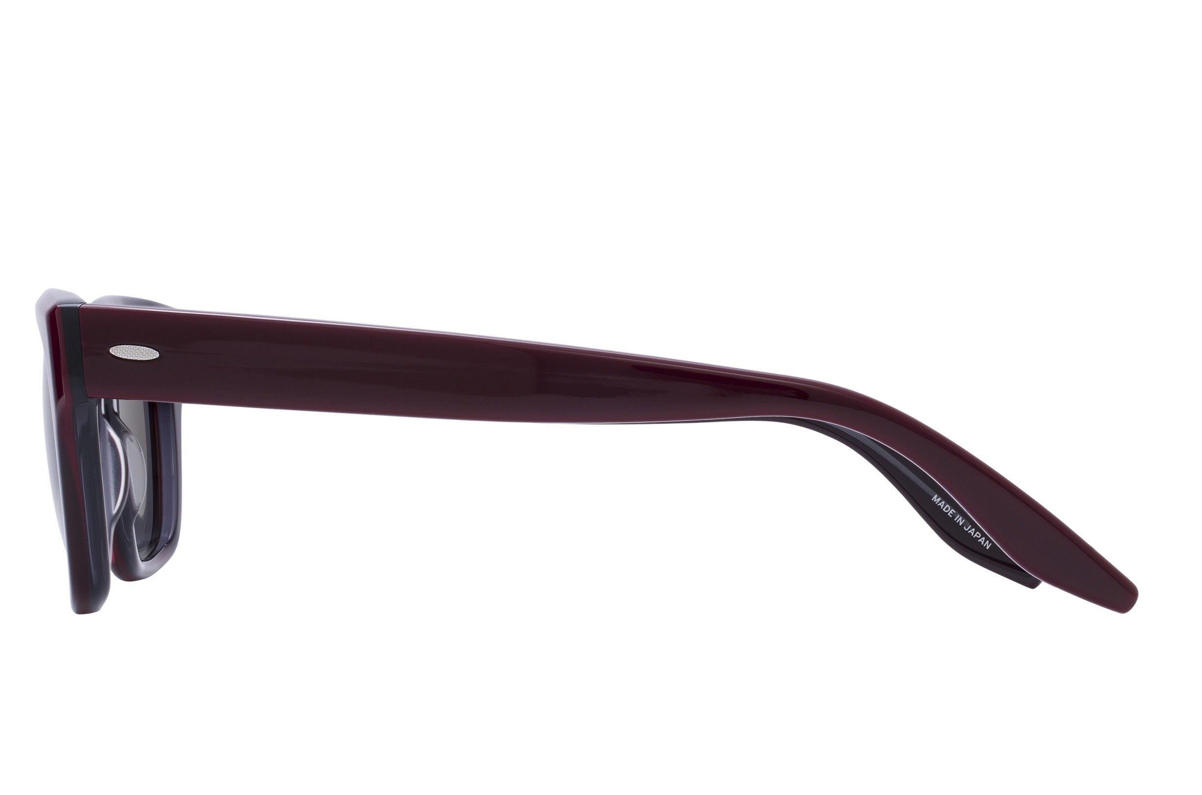 Barton Perreira Stax sunglasses in Oxblood / Noir at Visionary Optics NYC
