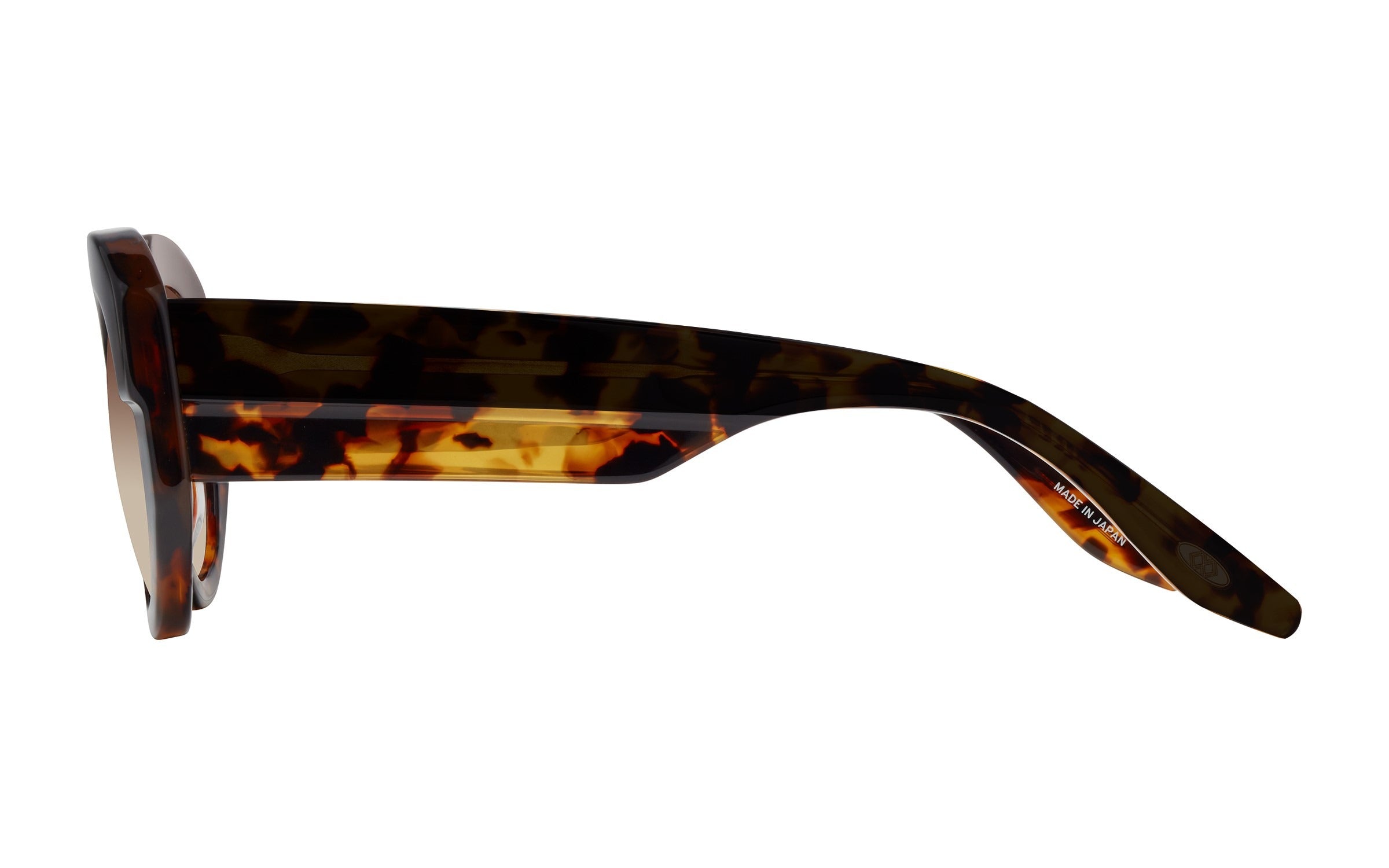 Barton Perreira Sueno sunglasses in Black Amber Tortoise / Smokey Topaz at Visionary Optics NYC