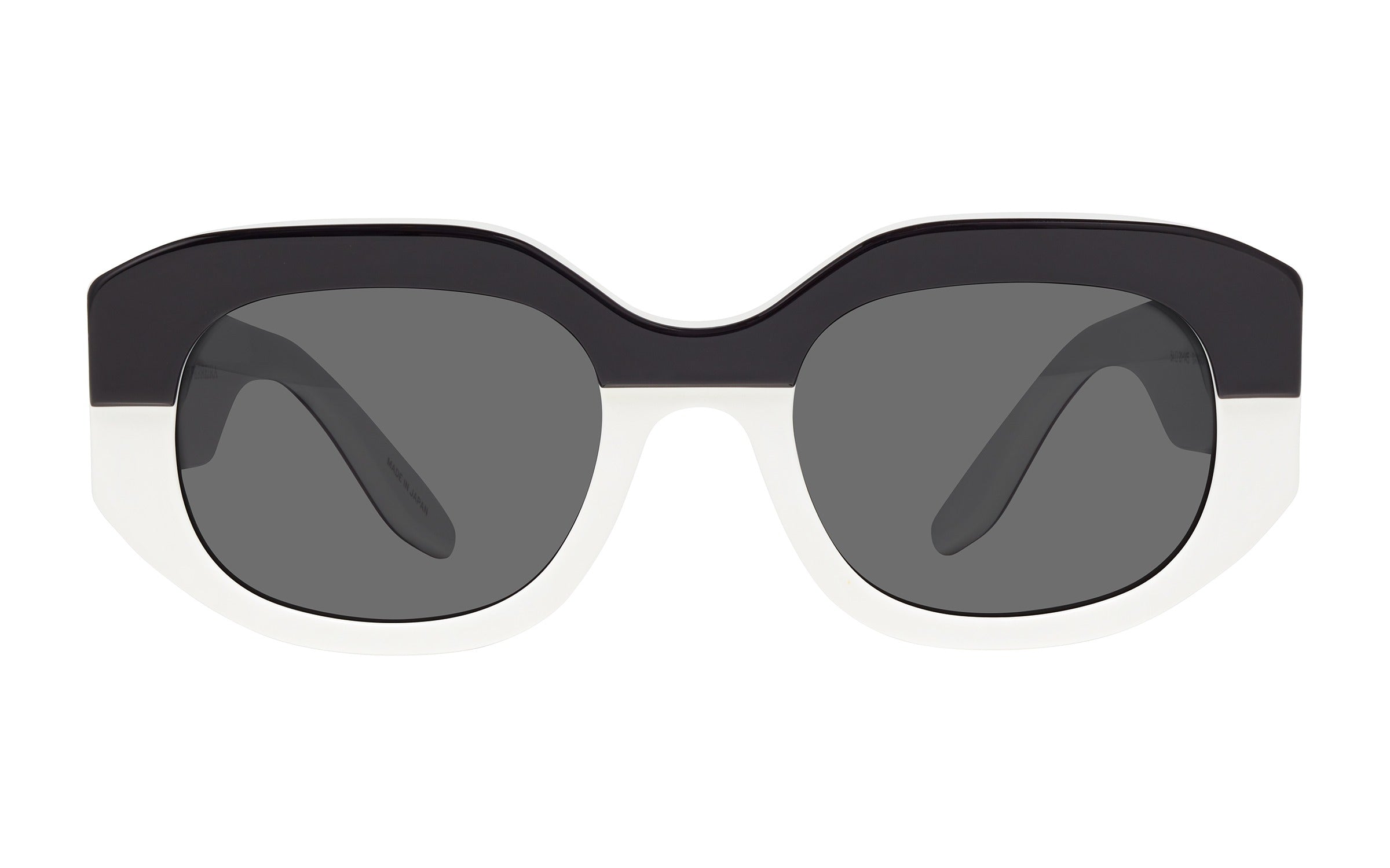 Barton Perreira Sueno sunglasses in Black And White / Noir at Visionary Optics NYC