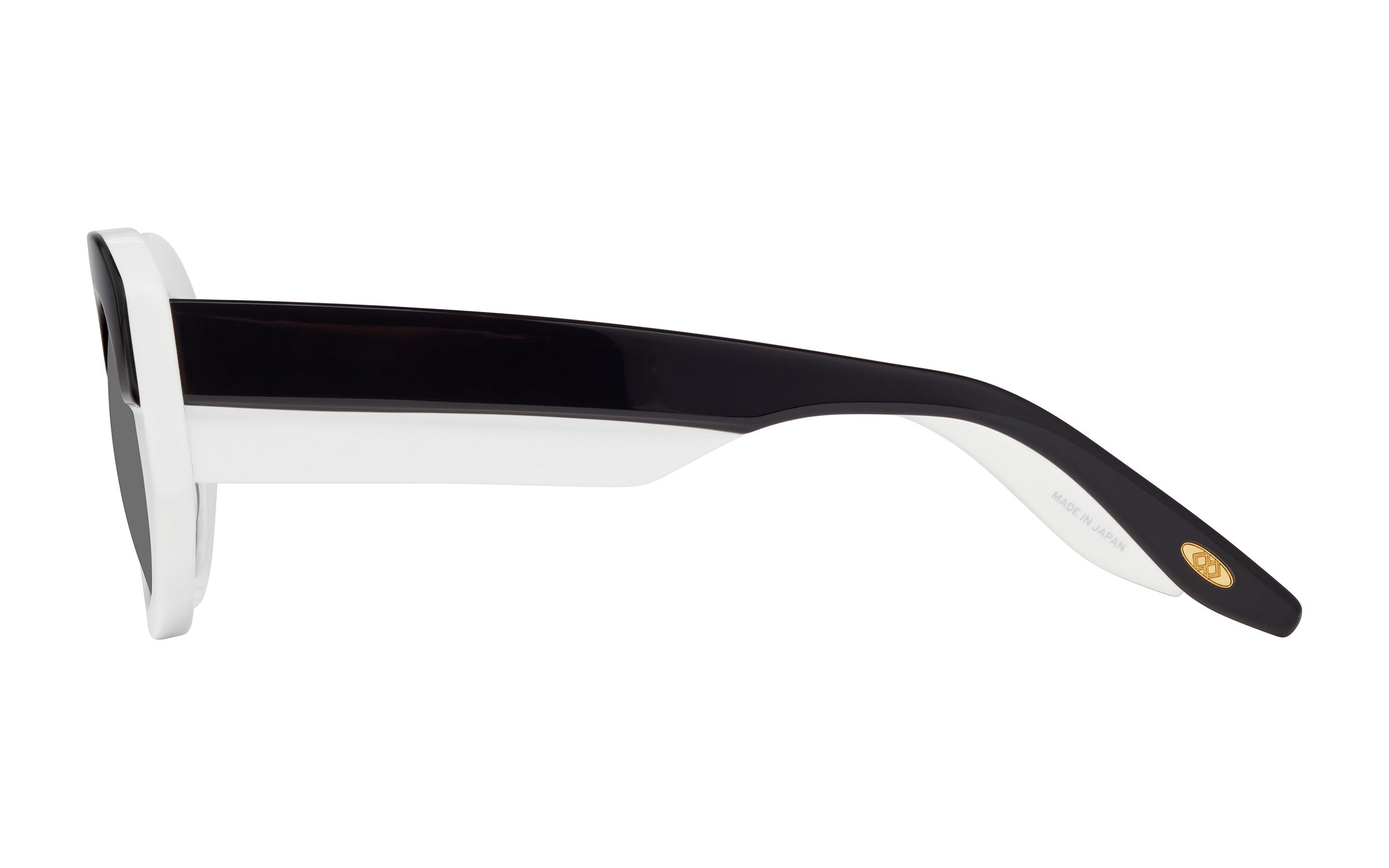 Barton Perreira Sueno sunglasses in Black And White / Noir at Visionary Optics NYC