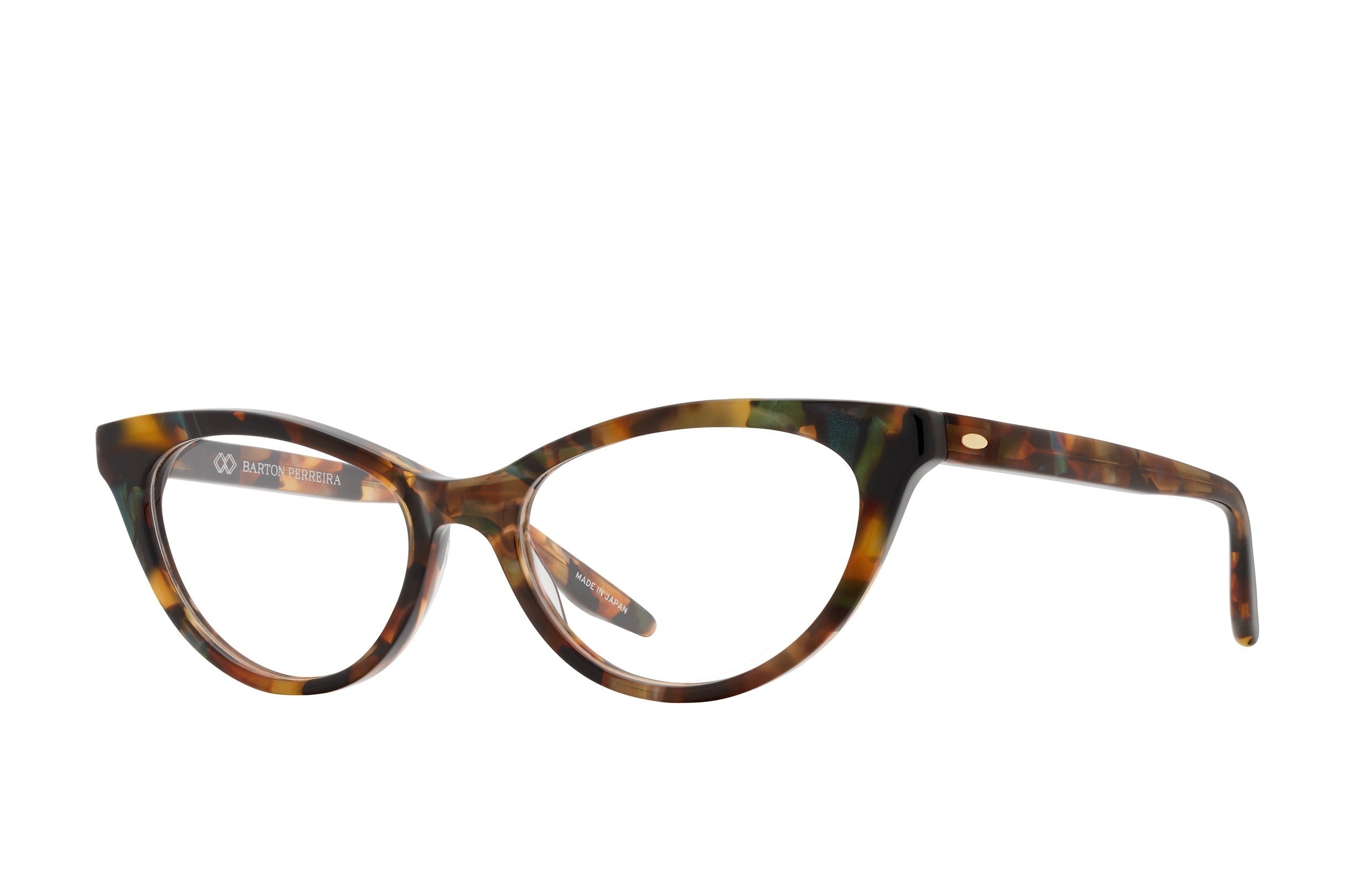 Barton Perreira Tippi eyeglasses in Umber Jade at Visionary Optics NYC