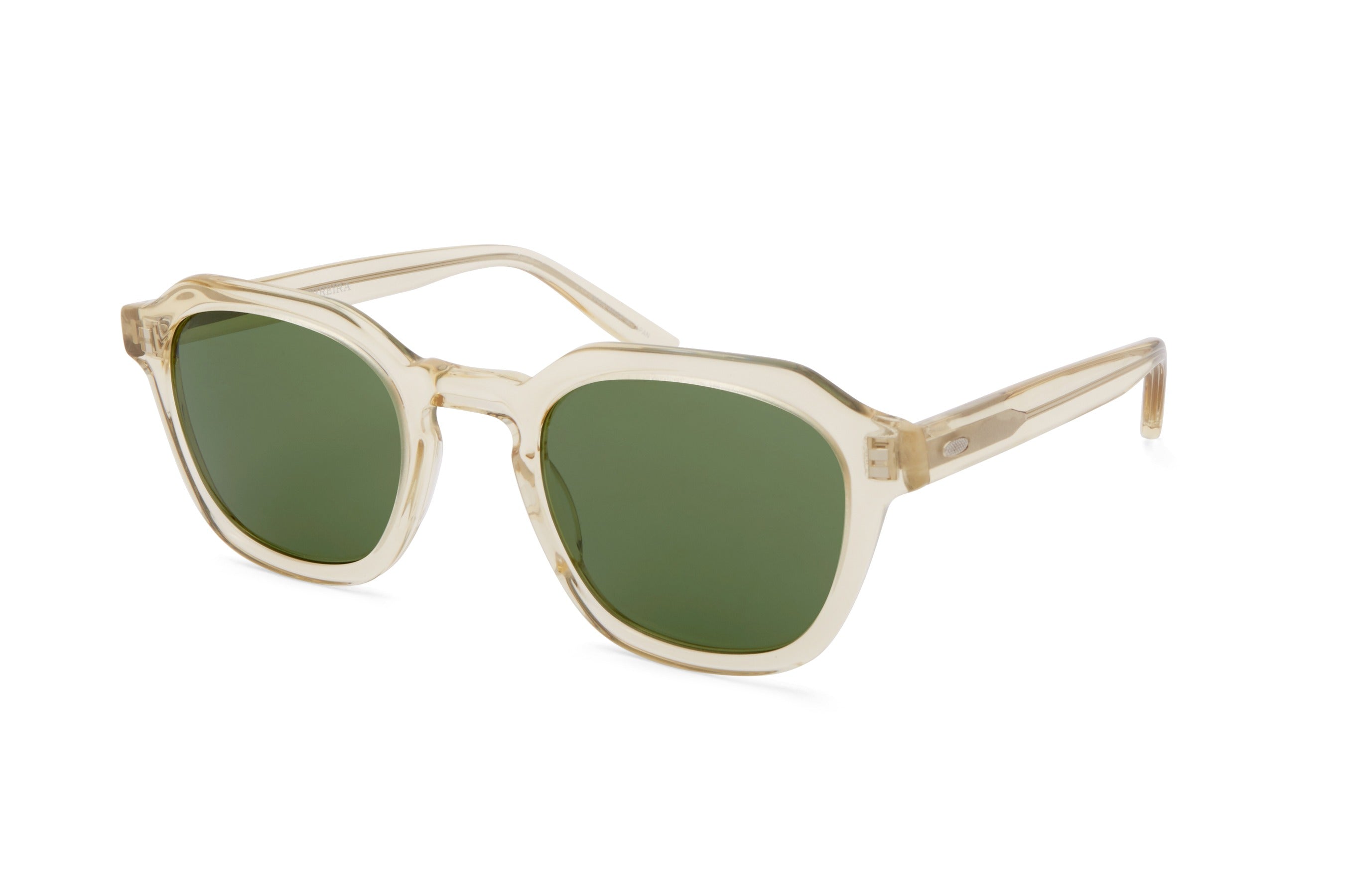 Barton Perreira Tucker sunglasses in Champagne / Vintage Green at Visionary Optics NYC