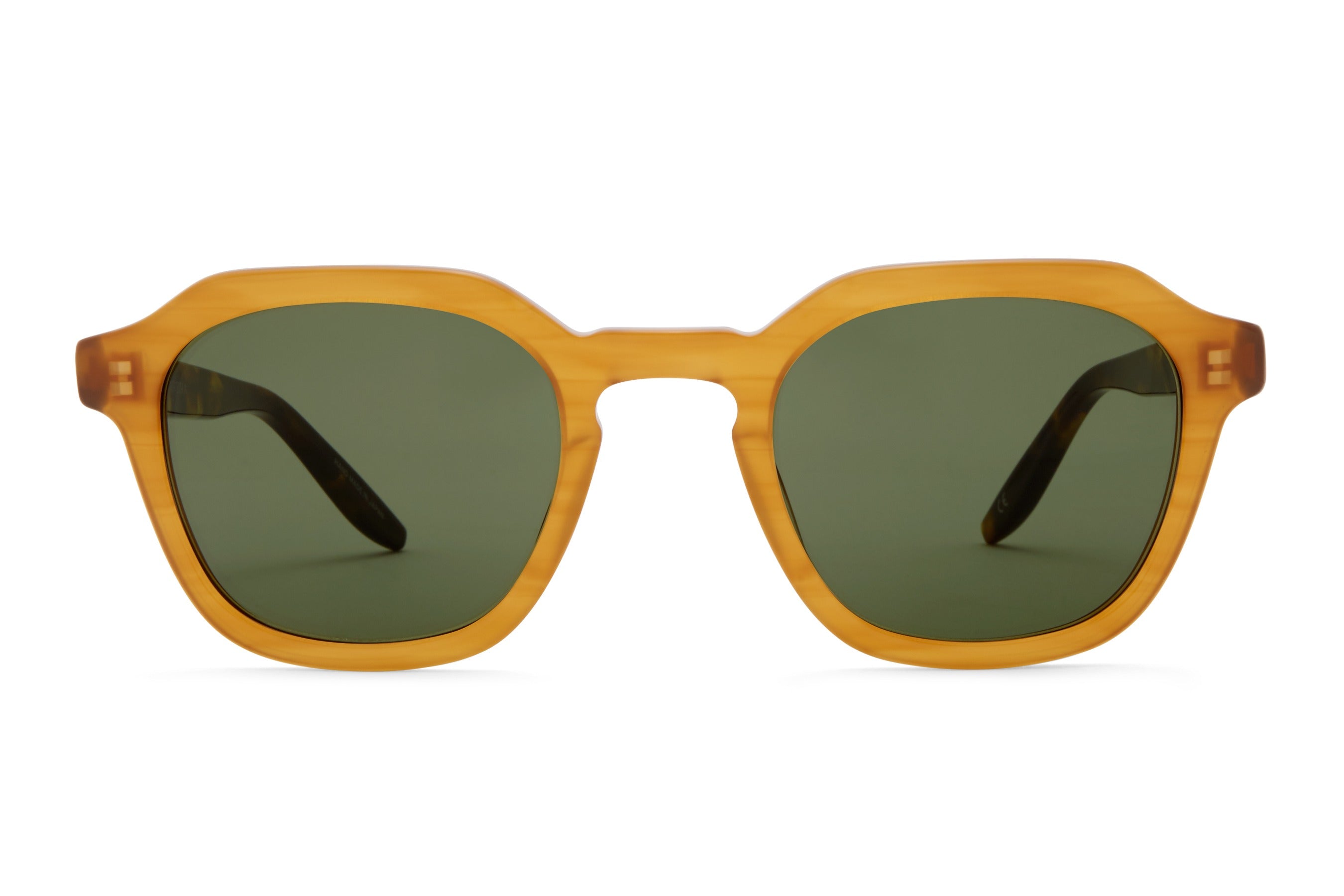 Barton Perreira Tucker sunglasses in Golden Honey / Torasel / Vintage Green at Visionary Optics NYC