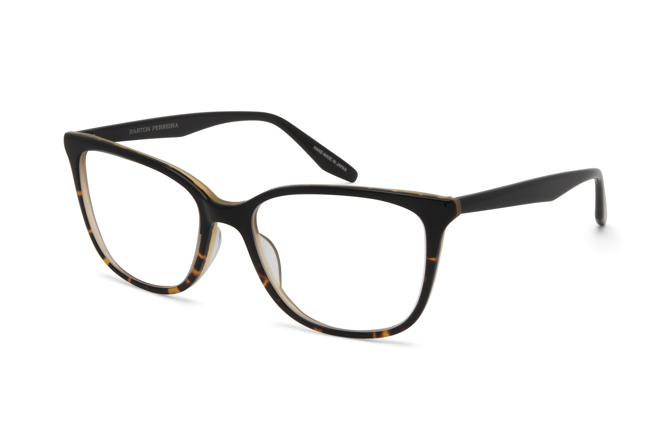 Barton Perreira Ursula eyeglasses in Black Tortoise Gradient at Visionary Optics NYC