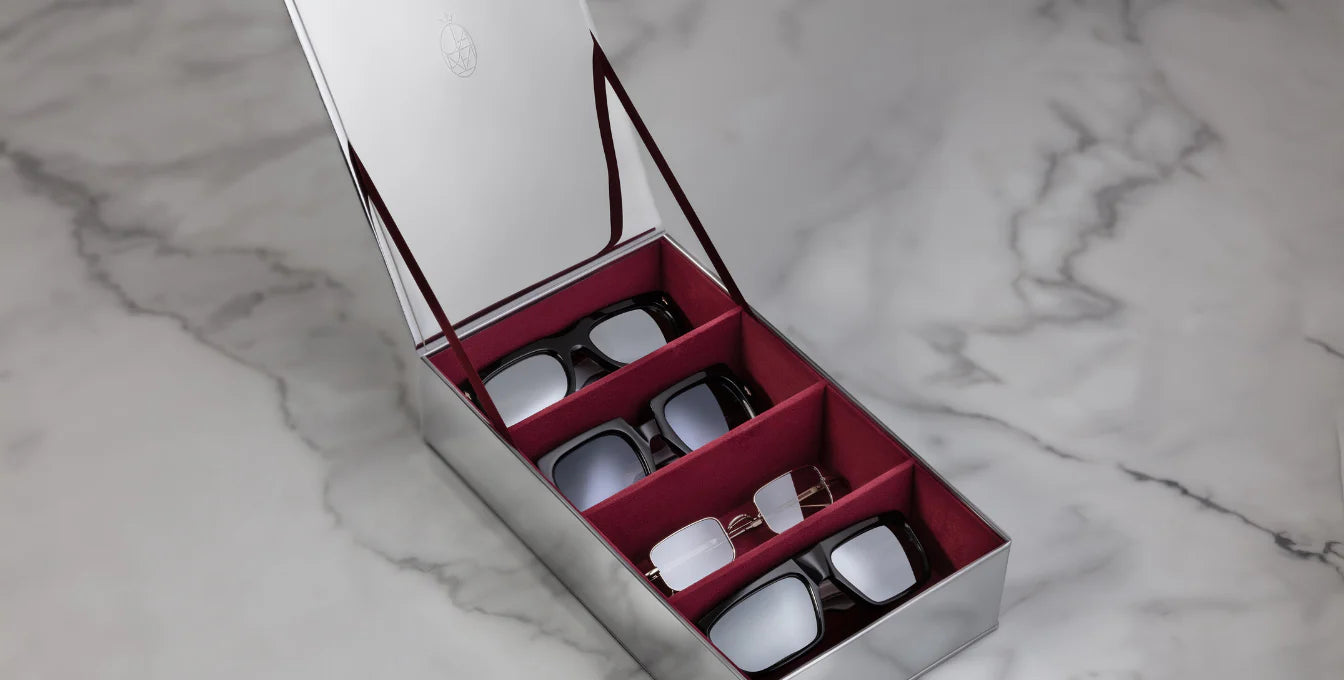 Jacques Marie Mage Velvet Underground Platinum Collector Box in Default - Luxury Eyewear