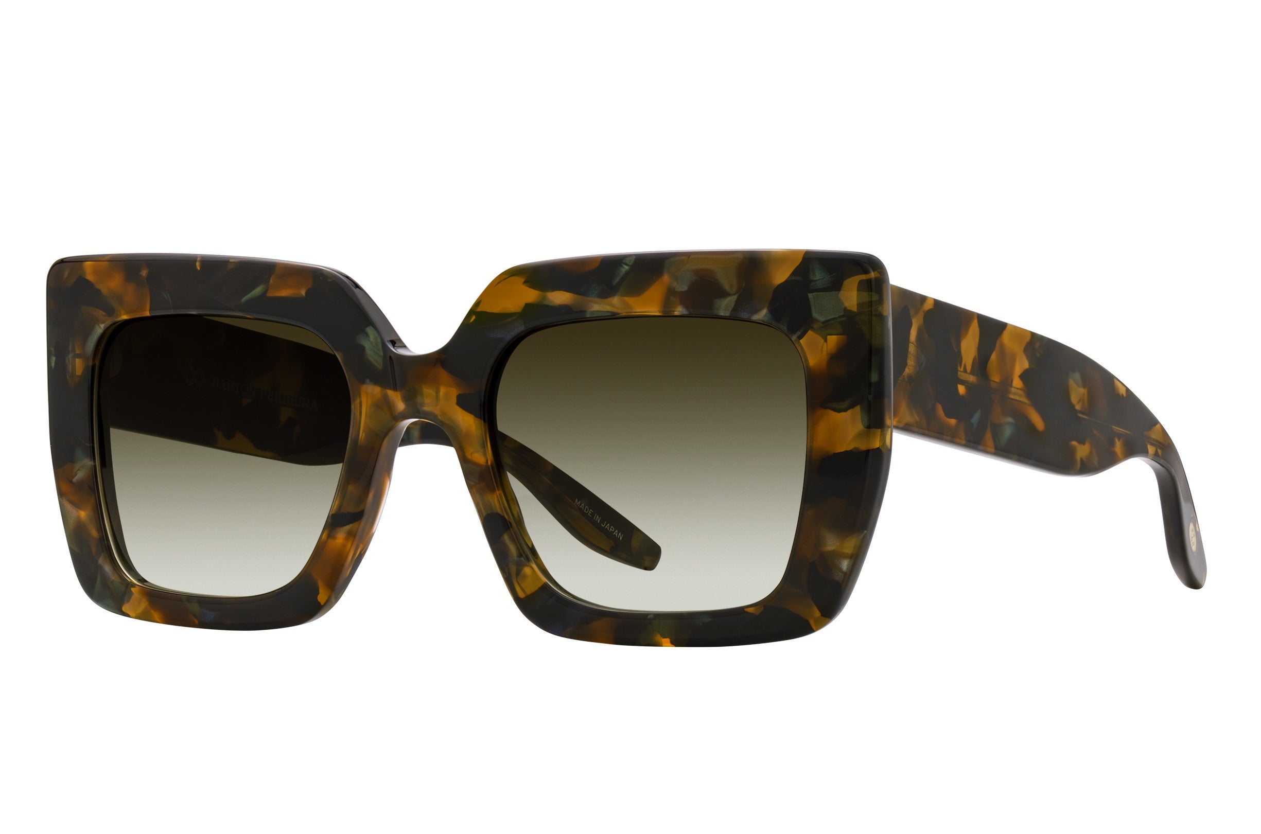 Barton Perreira Wailua sunglasses in Umber Jade / Olive Gradient at Visionary Optics NYC