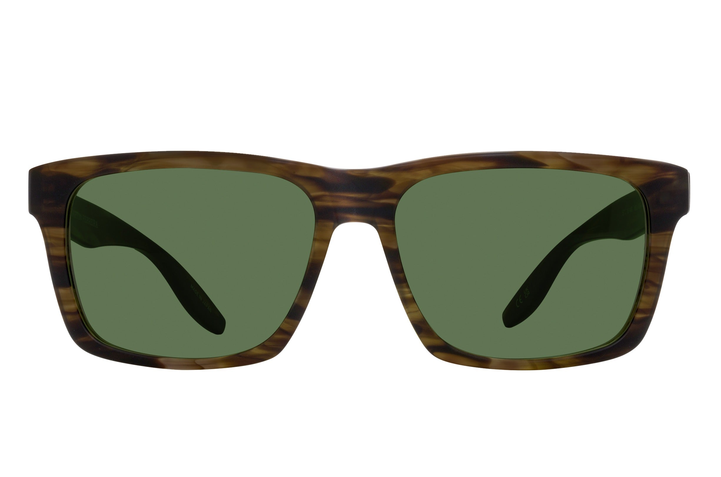 Barton Perreira Walker sunglasses in Matte Sulcata Tortoise / Forest at Visionary Optics NYC