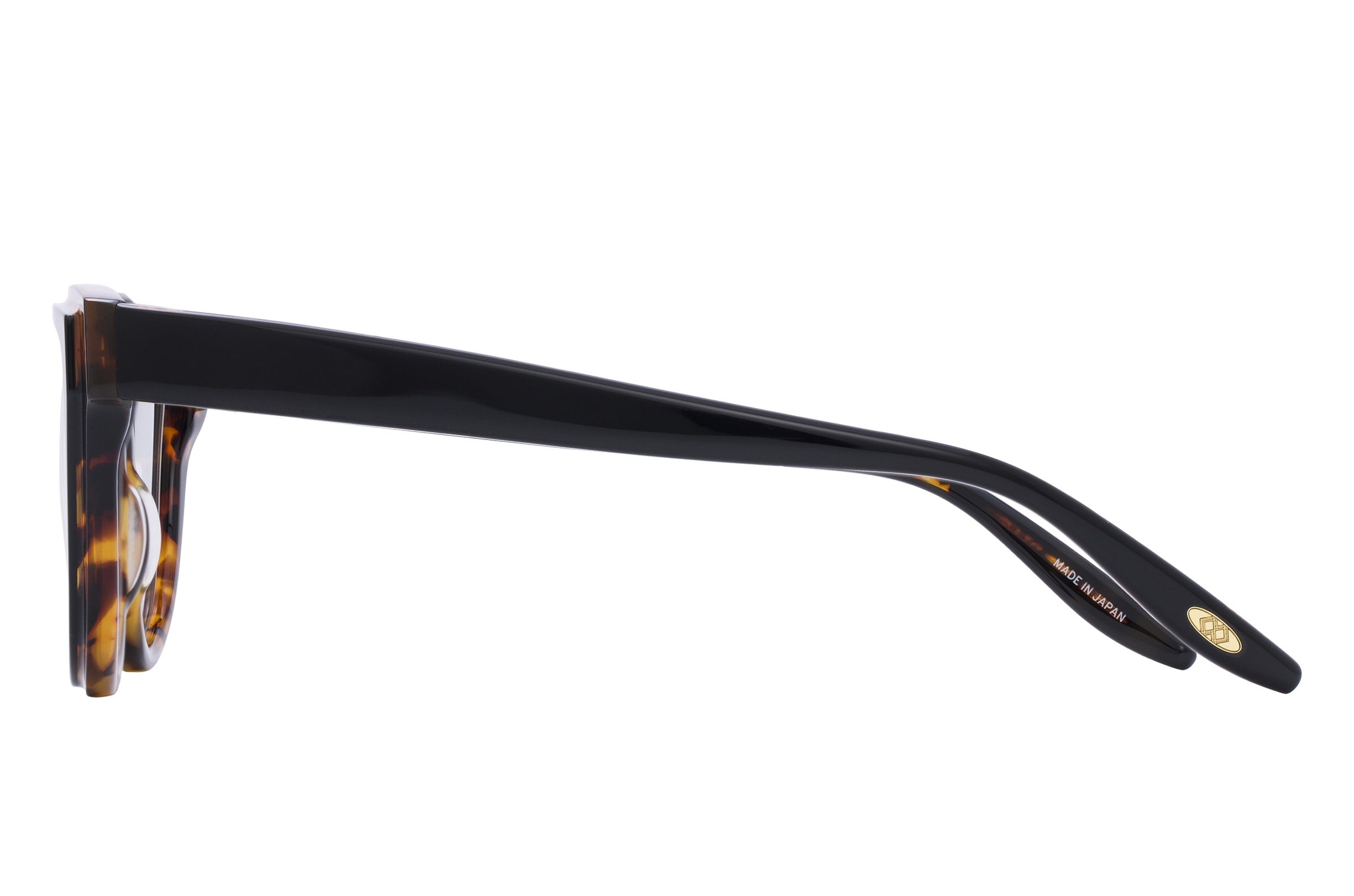 Barton Perreira Welch eyeglasses in Black Amber Tortoise at Visionary Optics NYC
