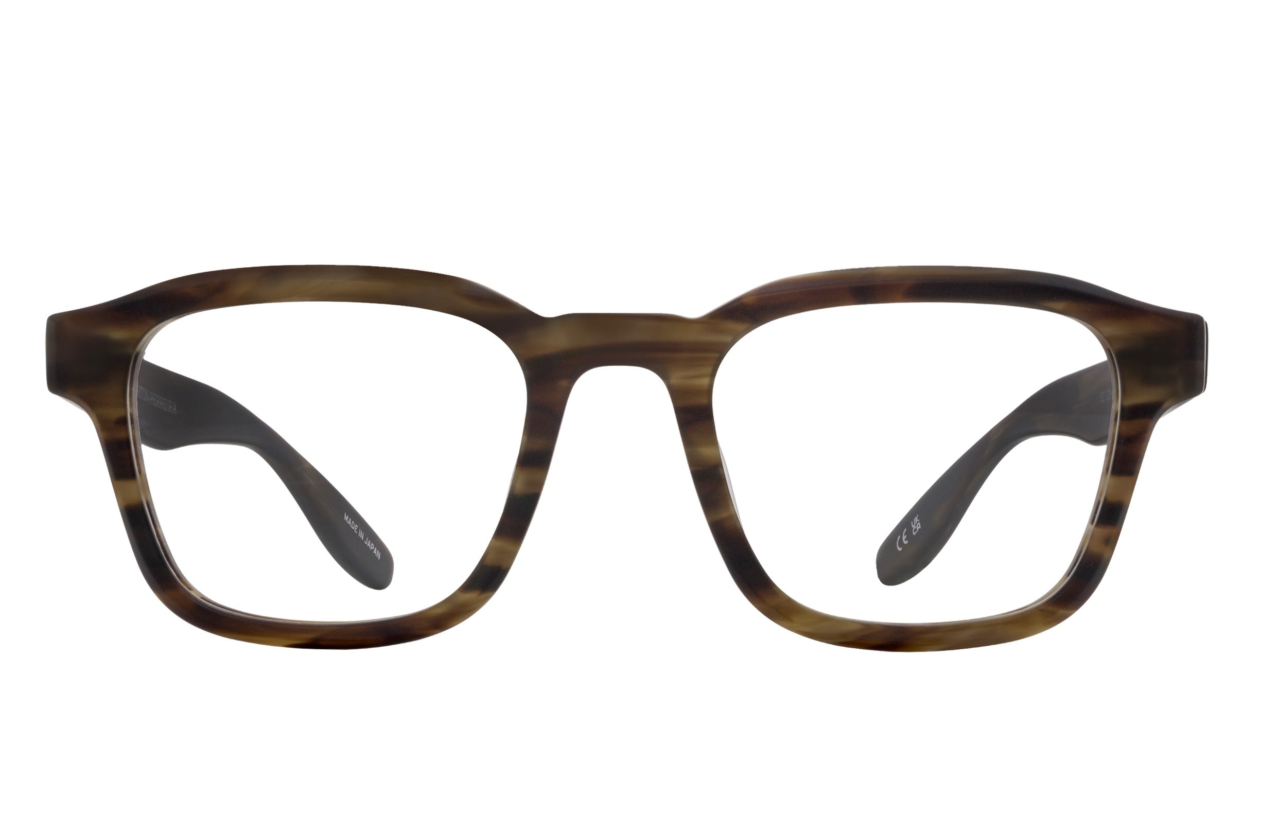 Barton Perreira Winton eyeglasses in Matte Sulcata Tortoise at Visionary Optics NYC