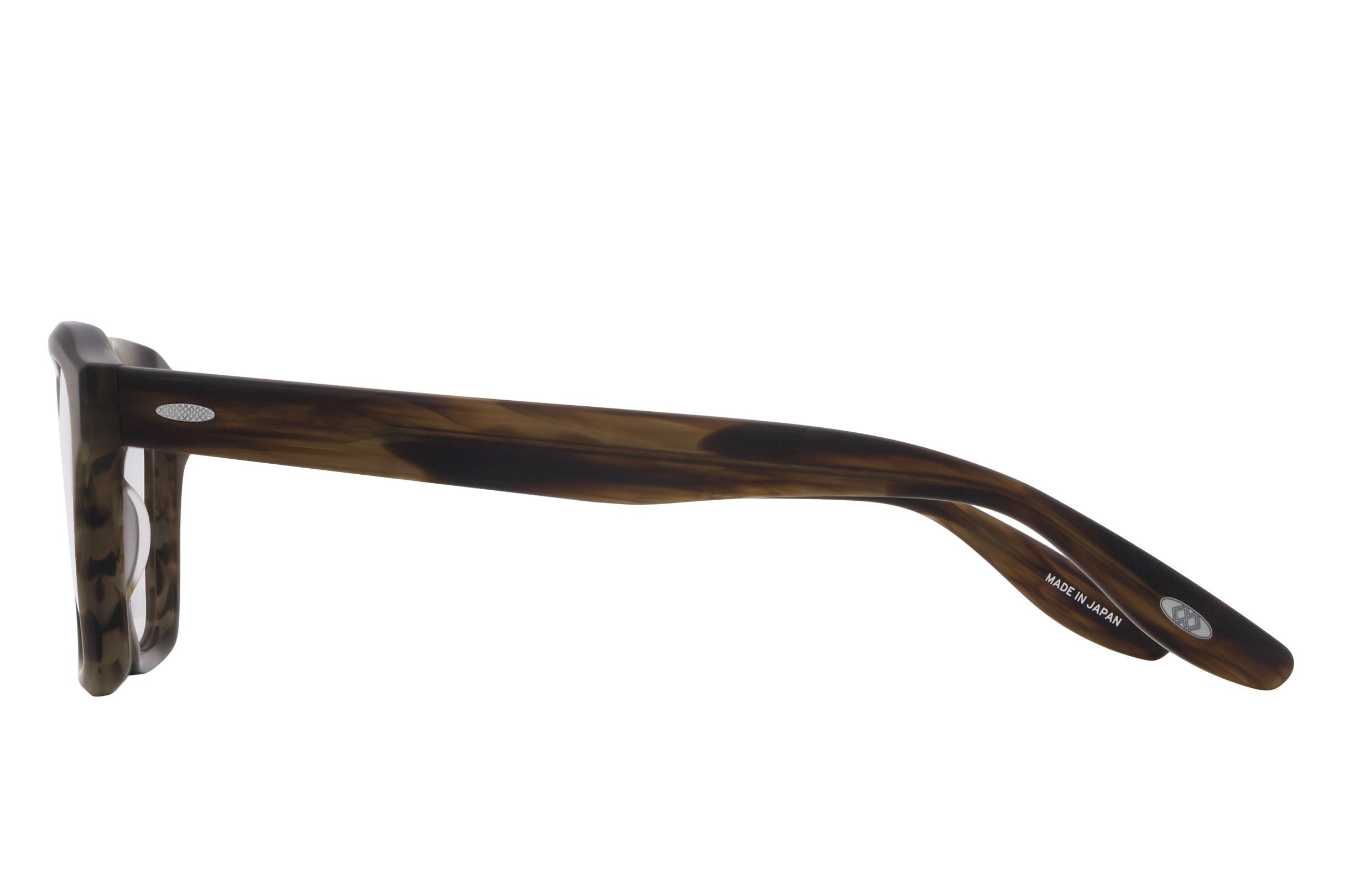 Barton Perreira Winton eyeglasses in Matte Sulcata Tortoise at Visionary Optics NYC