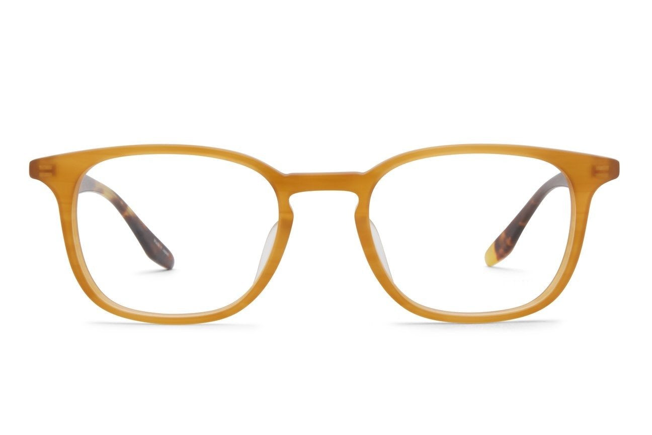 Barton Perreira Woody eyeglasses in Matte Golden Honey / Torasel at Visionary Optics NYC