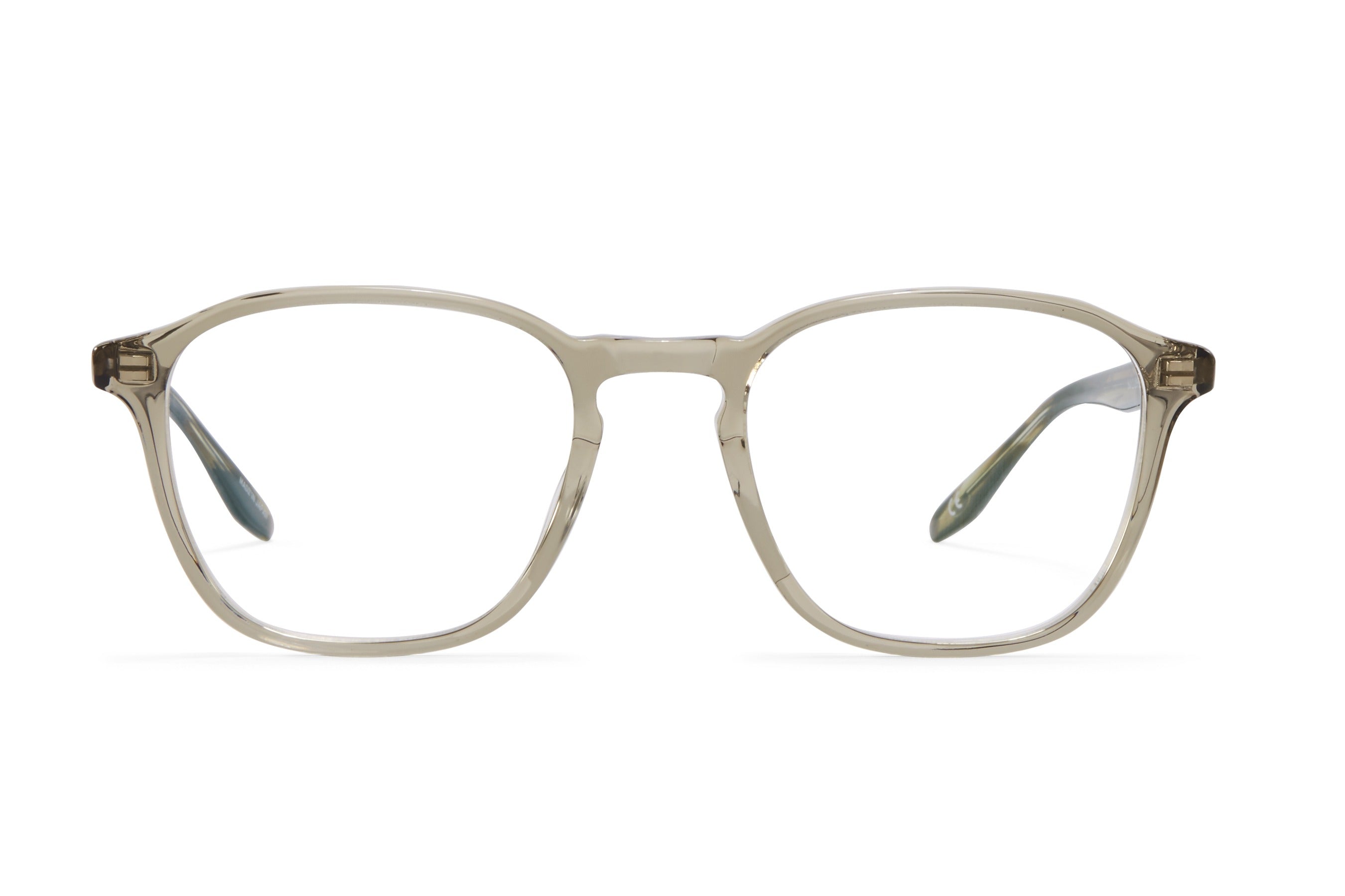 Barton Perreira Zorin eyeglasses in Khaki / Sulcata Tortoise at Visionary Optics NYC